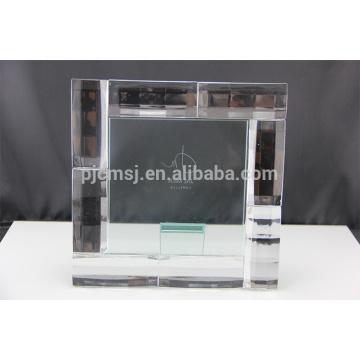 Top sale nice quality crystal glass picture photo frame